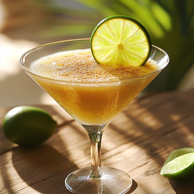 Winter Sunfusion Martini