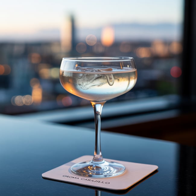 Midnight Silk Vodkatini