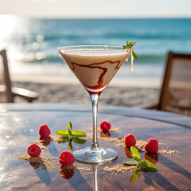 Silken Dawn Martini