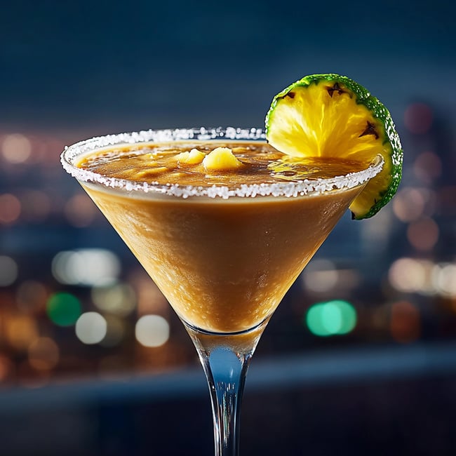 Tropical Midnight Tini