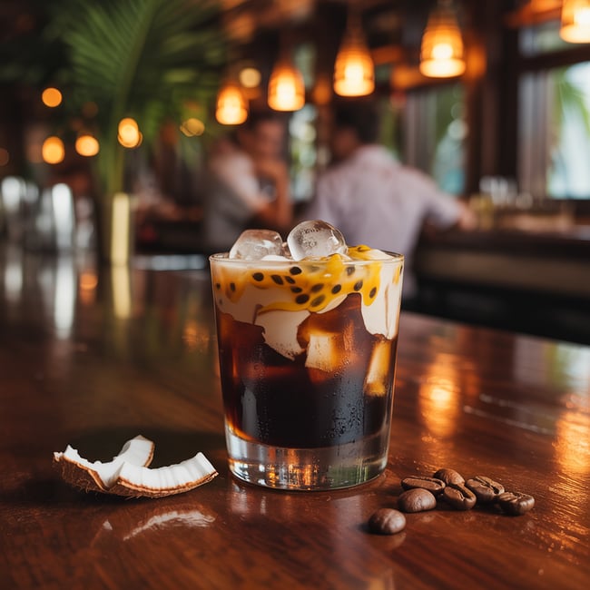 Tropical Java Martini