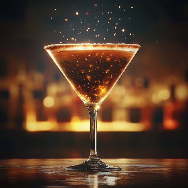 Twilight Velvet Martini