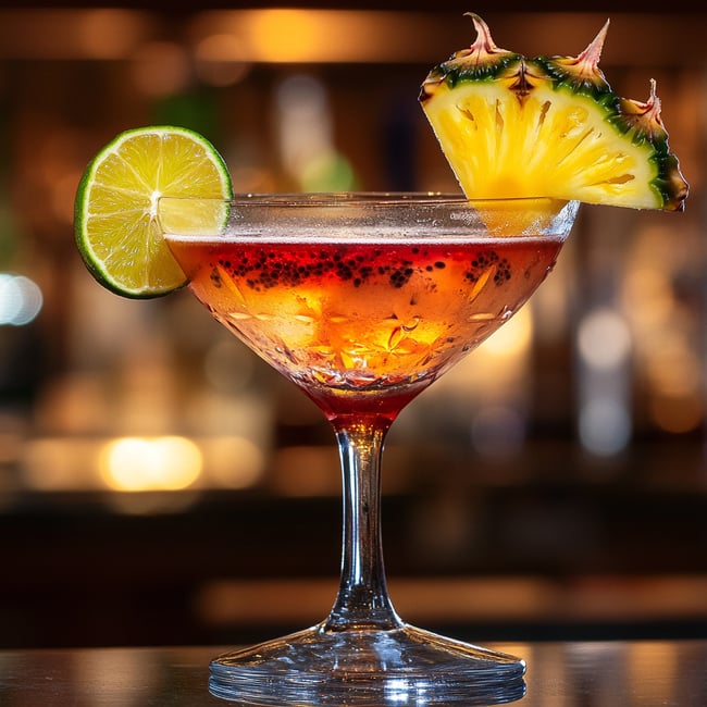 Tropical Sundown Sip