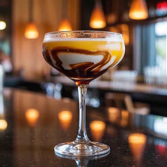 Tropical Twilight Martini