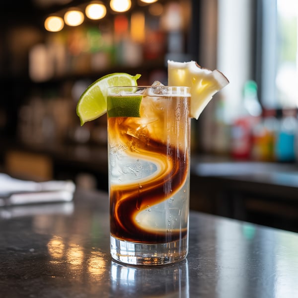 Vodka Caribbean Swirl
