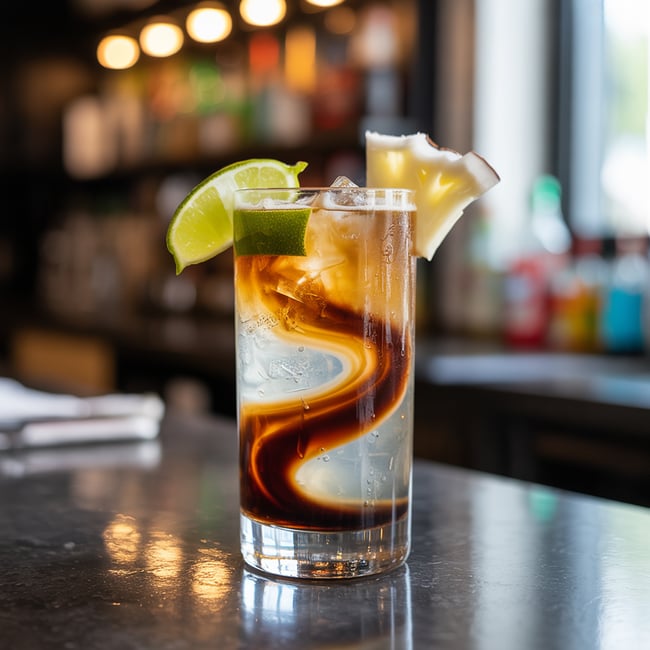 Vodka Caribbean Swirl