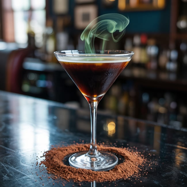 Velvet Nightfall Martini