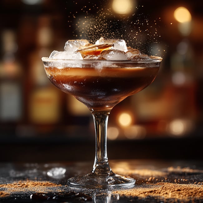 Frosted Bourbon Brew