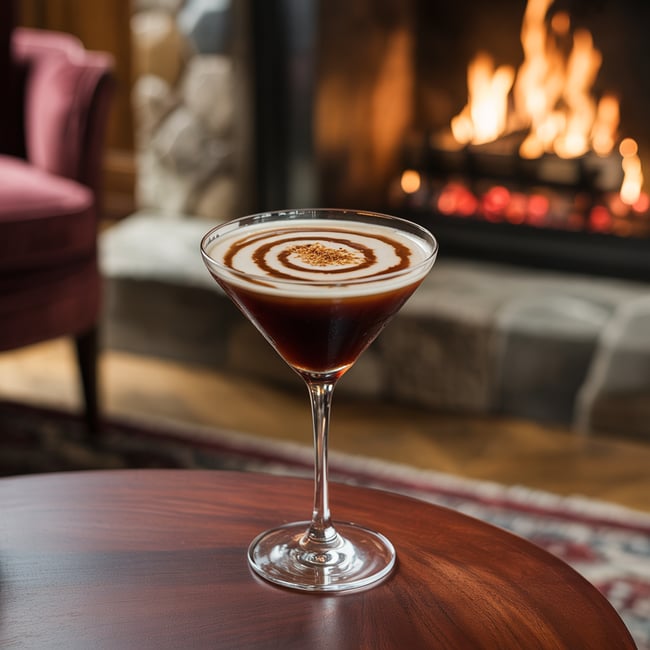 Velvet Sunrise Martini