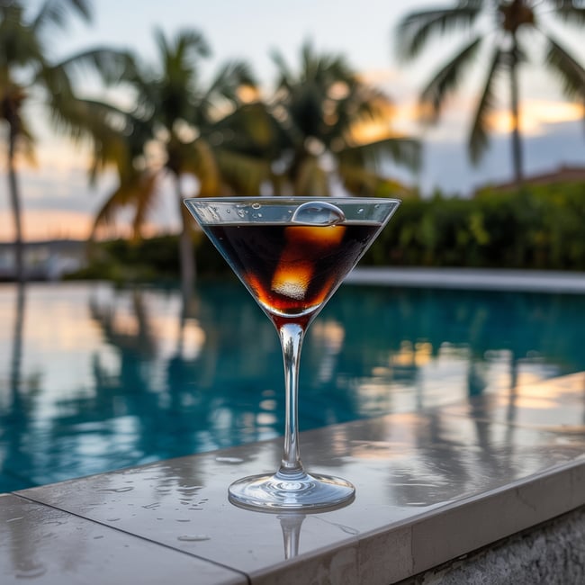 Midnight Velvet Martini