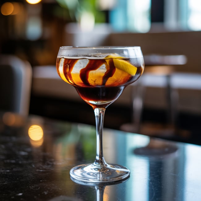 Espresso Chiaroscuro Sour