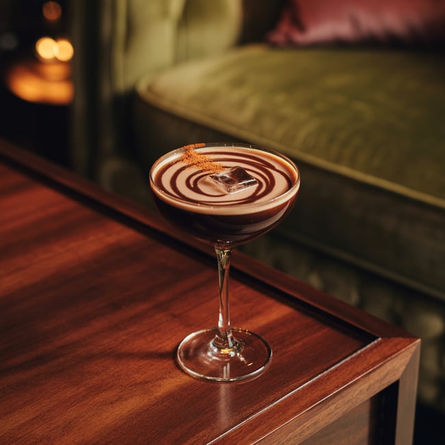 Modern Velvet Martini