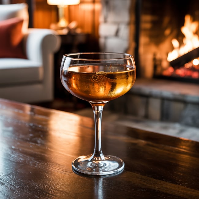 Amber Twilight Martini