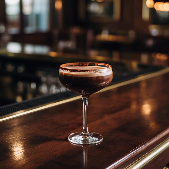 Tropical Mocha Martini