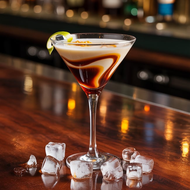 Tropical Nightfall Martini